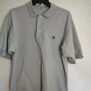 Xavier University Cutter and Buck Men's Short Sleeve Blue Polo Size Small